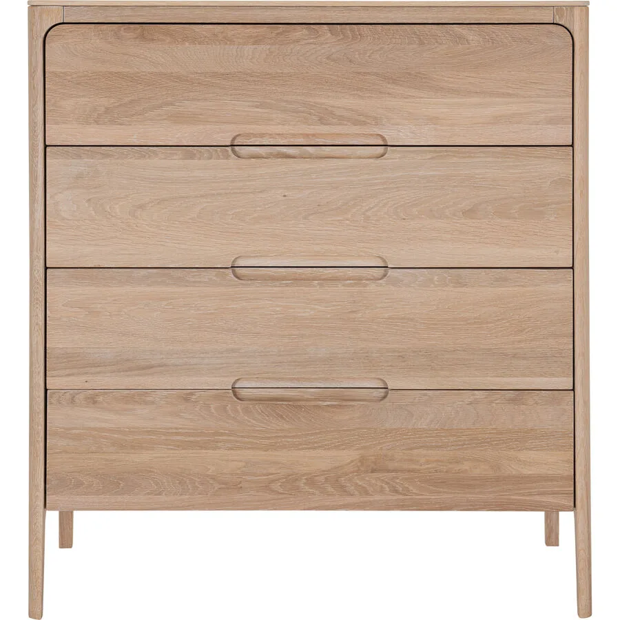 Sideboard Lund Natur Eiche B 90 H 102 cm
