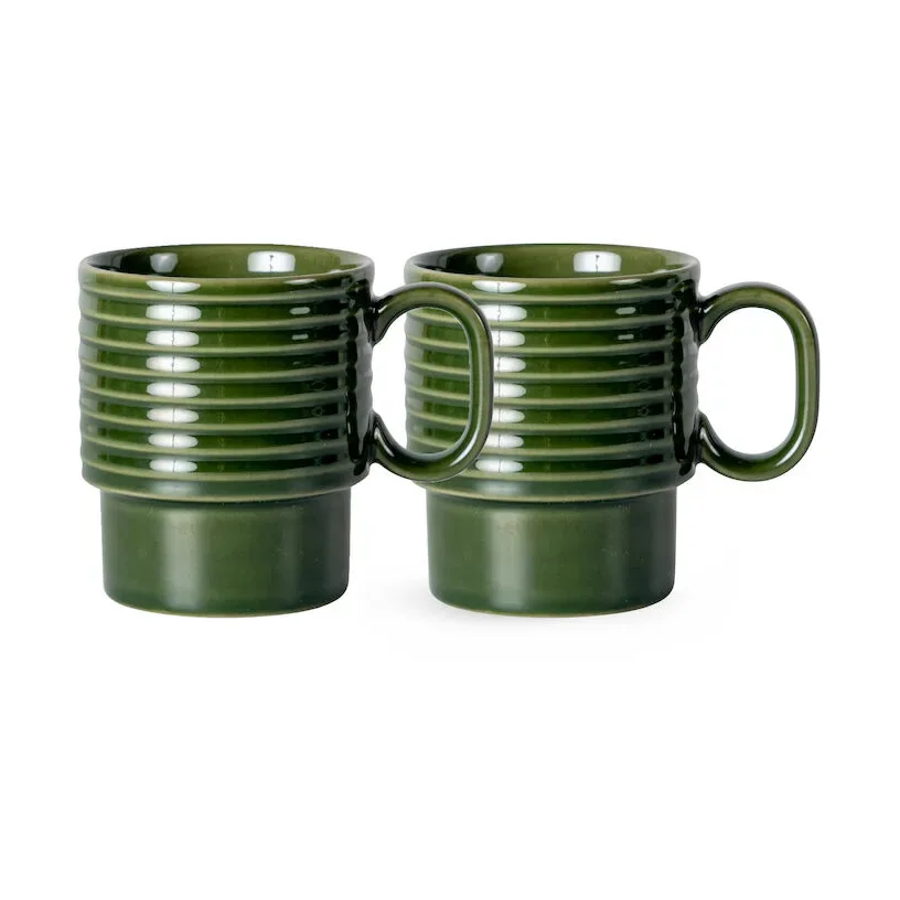 Sagaform Coffee & More Kaffeetasse 2er Pack Grün