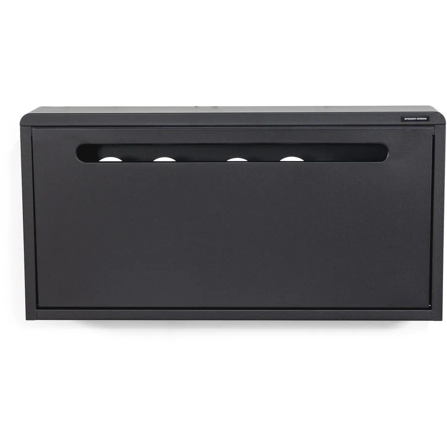 Spinder Design Schuhschrank Hesta Schwarz Stahl 75.1 cm 37.7 cm