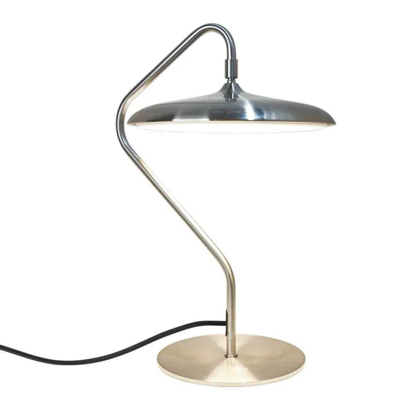 Artist Tischleuchte Rostfrei Stahl - DFTP DFTP by Nordlux - Wohnzimmer - Skandinavisch - Edelstahl - Mit Schirm