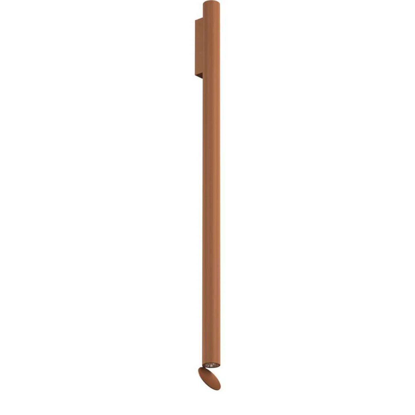 Flauta Riga Wandleuchte H1000 Anodized Copper - Flos - Wohnzimmer - Aluminium