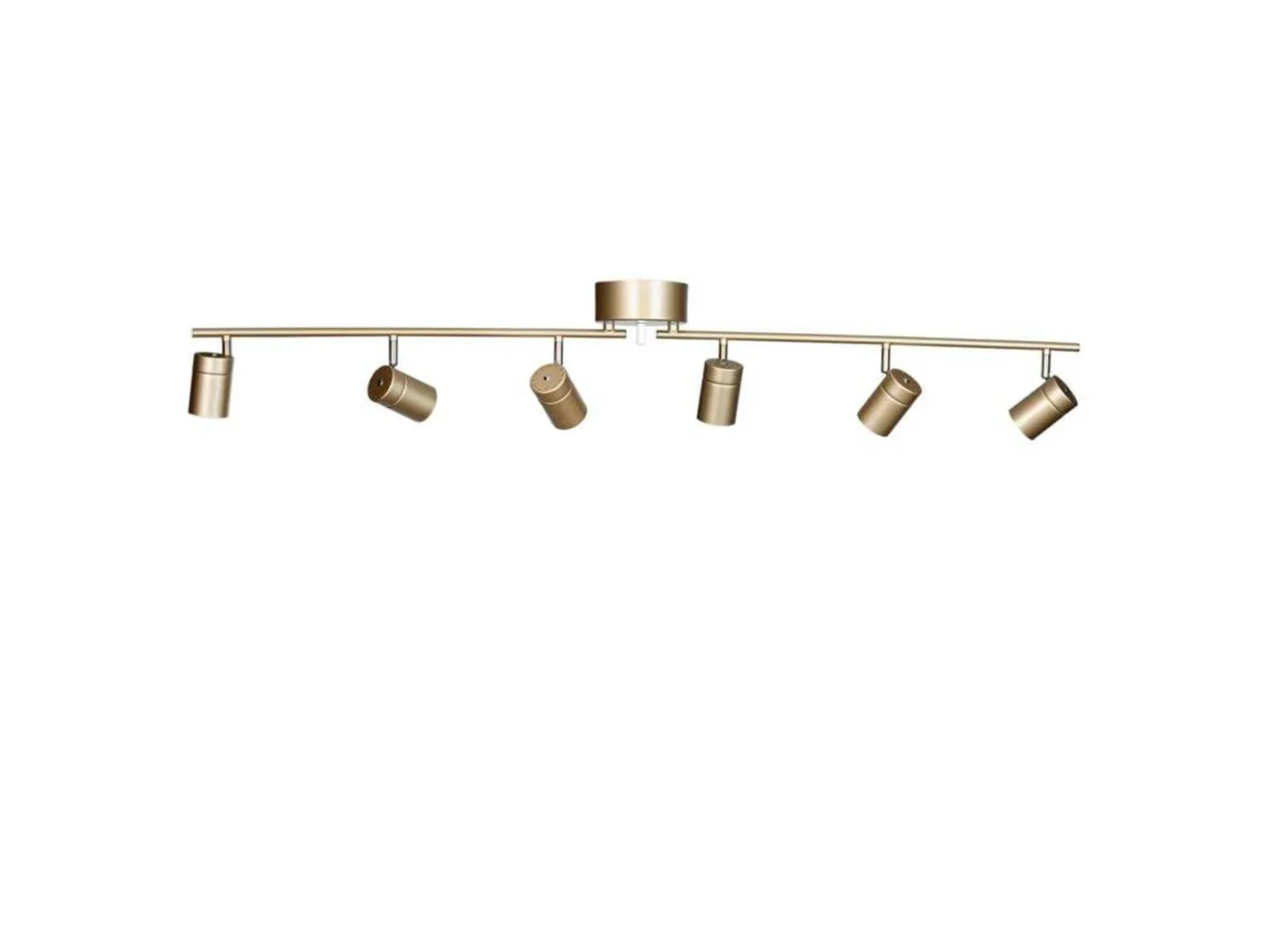 Correct loftlampe L124 Guld – By Rydéns - Stue - Moderne - Metal - Med flere lyskilder