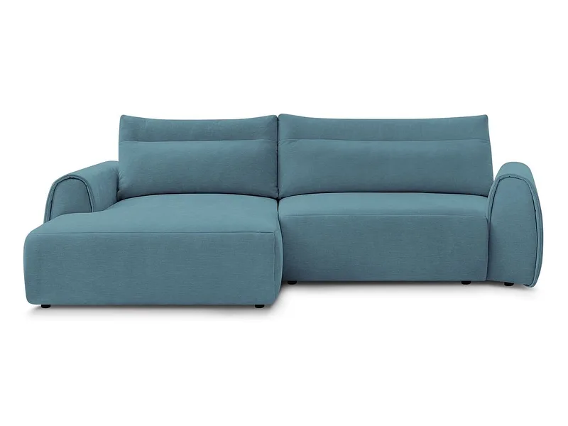 Ecksofa BOBOCHIC ADEN Stoff hellblau
