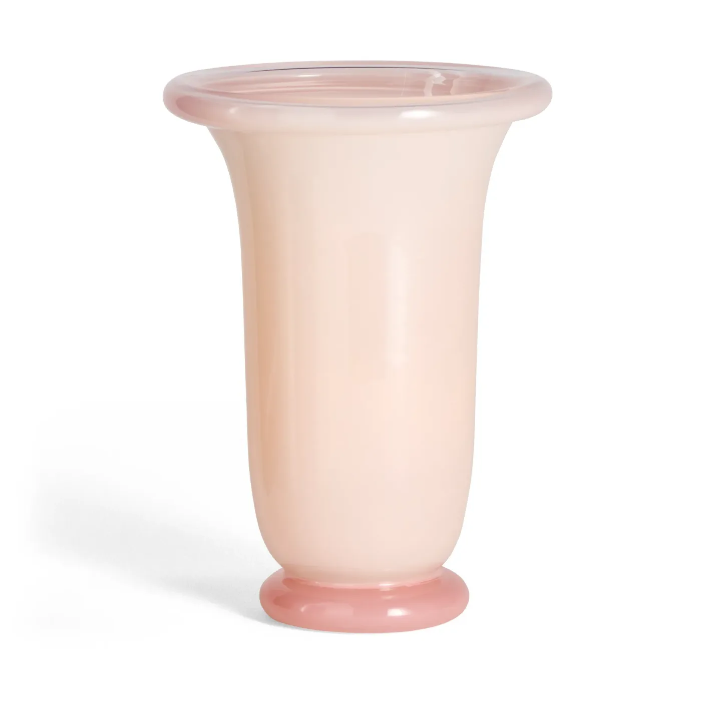 HAY Empire Vase Medium Light pink-pink