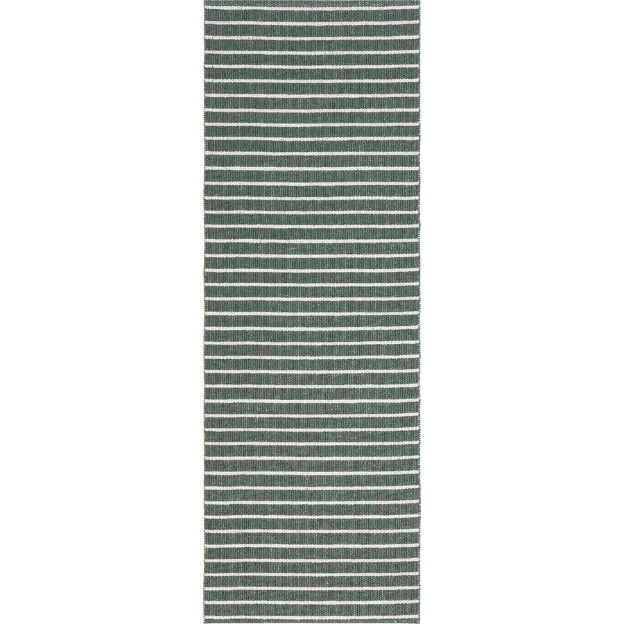 HORREDSMATTAN Outdoor-Teppich Music Grün 70 cm 50 cm - Farbe: Dunkelgrün - Material: PVC - Outdoor-Teppich
