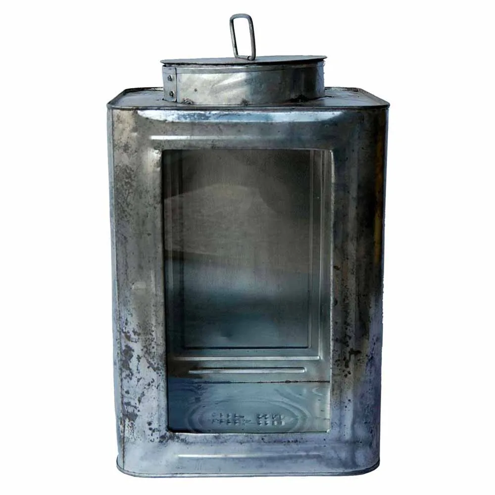 Järnlykta med Patina
