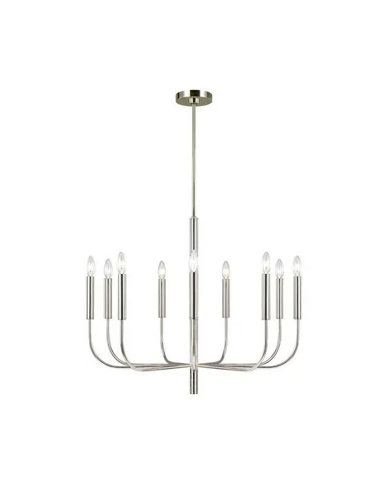 Brianna Medium Chandelier Nickel