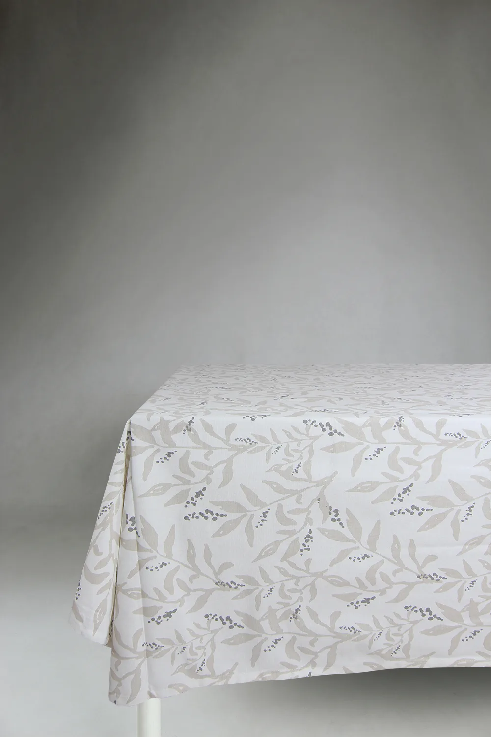 Dukar - Bomullsduk Katri (beige) (Størrelse: 140 x 250)