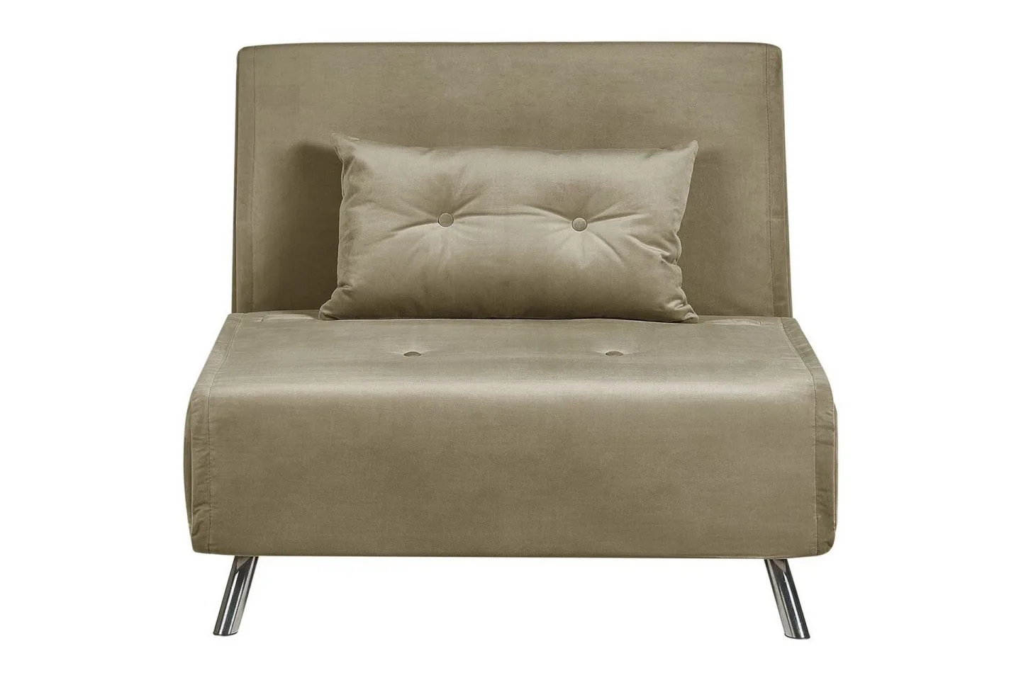 Bäddsoffa Farris - Grön, Silver