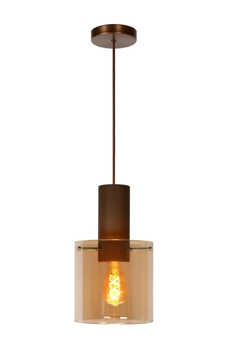 Lucide - Toledo Ø20 - Taklampa - Amber