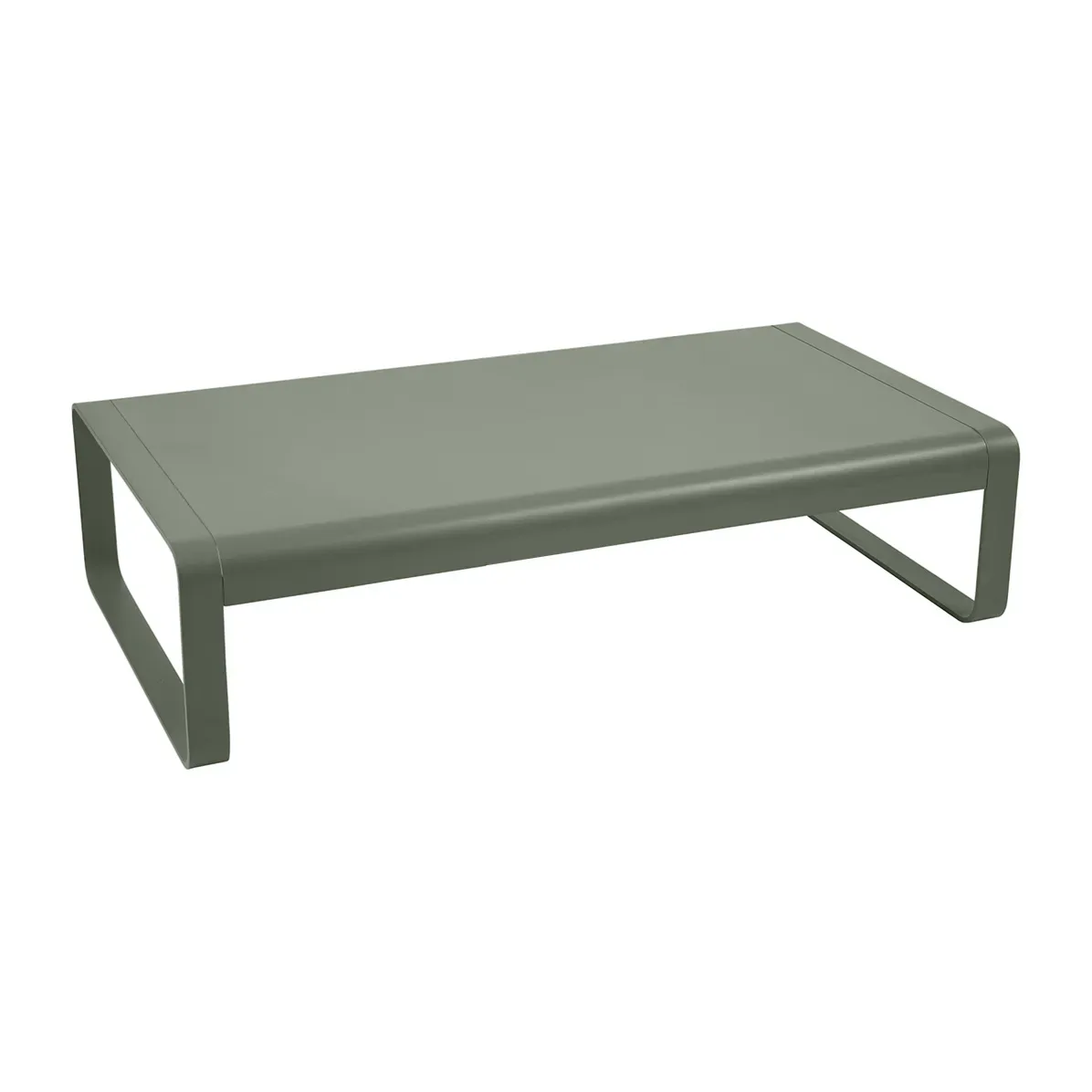 Fermob Bellevie low loungebord 138x80x36 cm Rosemary (grön)
