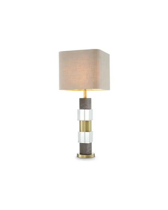 Cullingham bordlampe grey marble