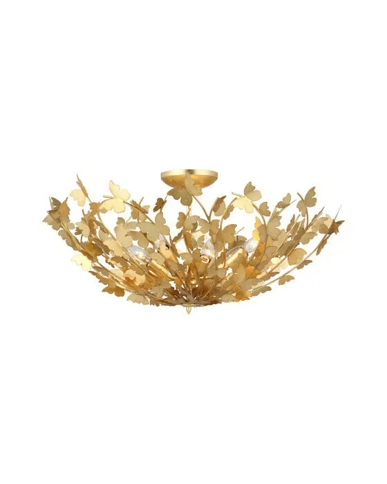 Farfalle Semi-Flush Mount Gild L