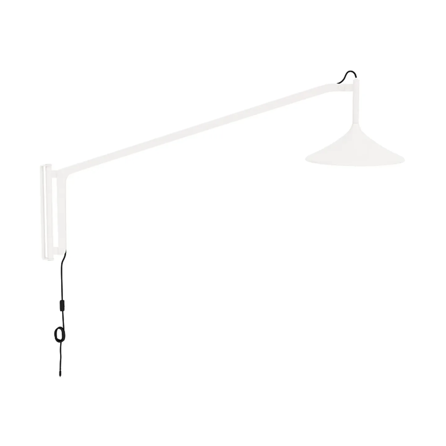 FDB Møbler U17 Hasle vägglampa Oyster white, 134 cm
