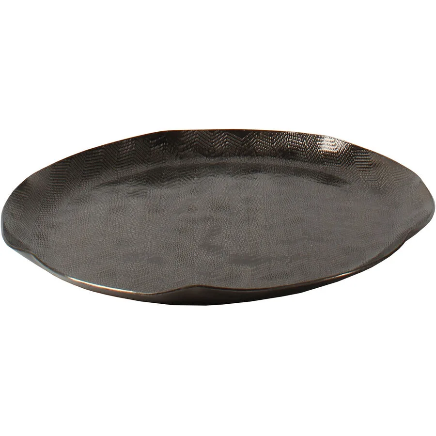 Dekoteller Basic Bronze Aluminium 27 cm