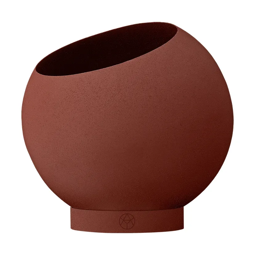 AYTM Globe Blumentopf Ø17cm Gingerbread