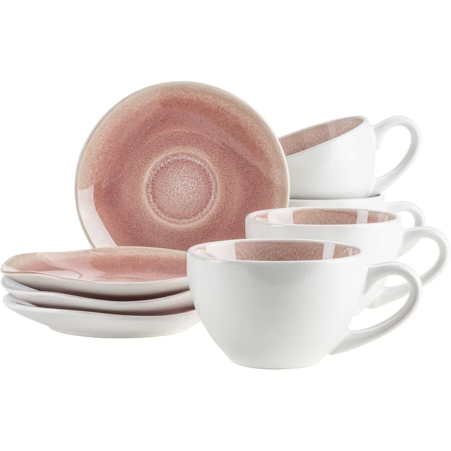 MÄSER Tassen-Set Frozen berry Steinzeug 8 Stk
