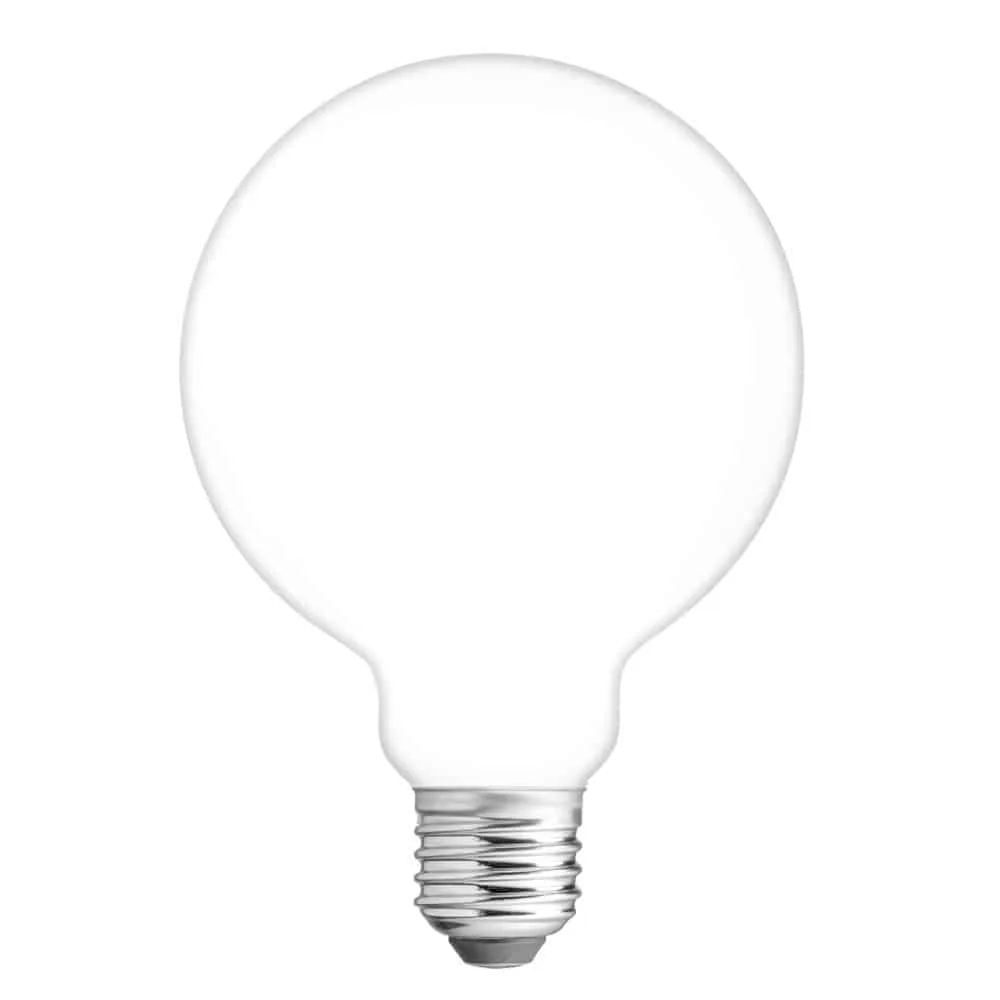 Globlampa Opal Matt 100mm Dim 520lm 827 E27