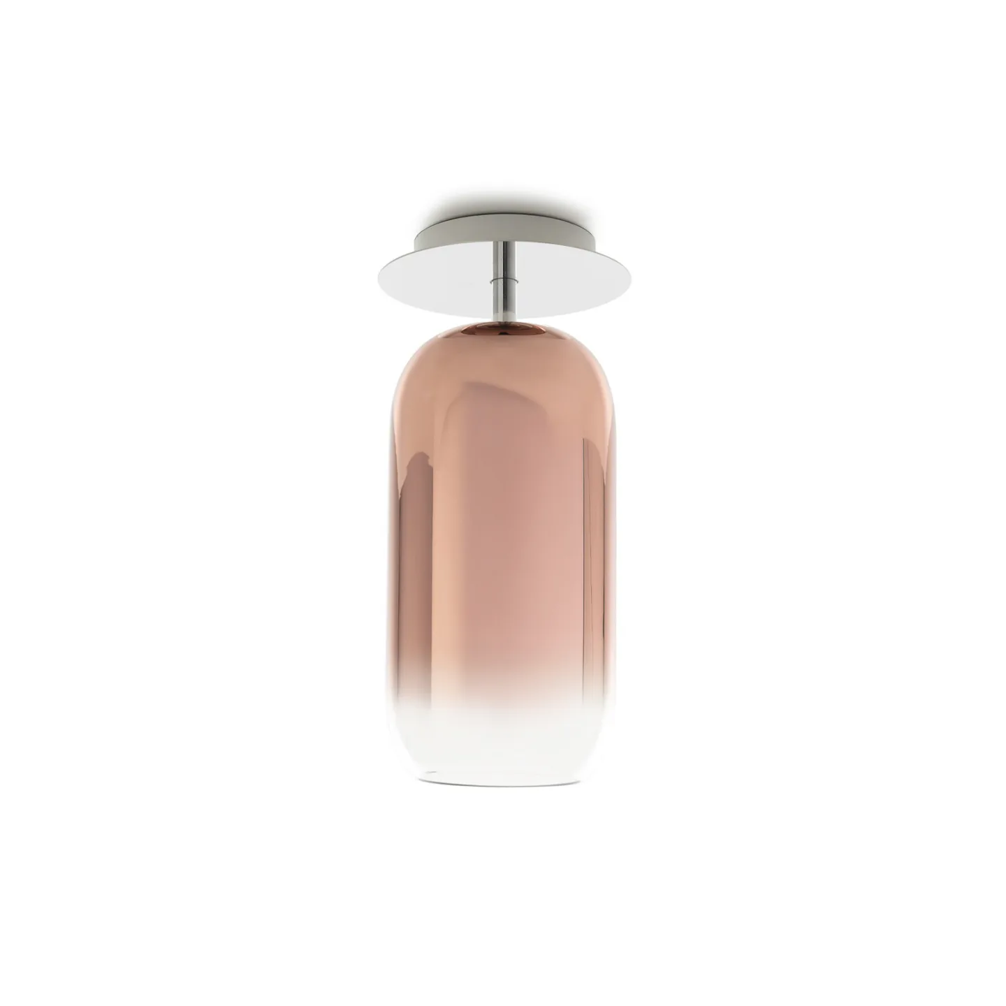 Gople Mini Taklampe Copper - Artemide - Stue - Design - Glass - Med avstand