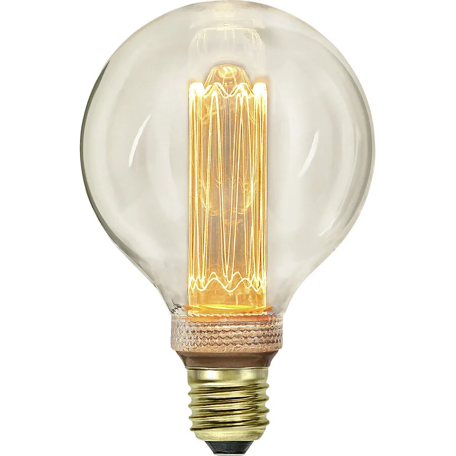 Bulbs Leuchtmittel Bulb Glas E27 2.5 W - Farbe: amber - LED - Lichtfarbe: Kerzenlicht - LED Leuchtmittel