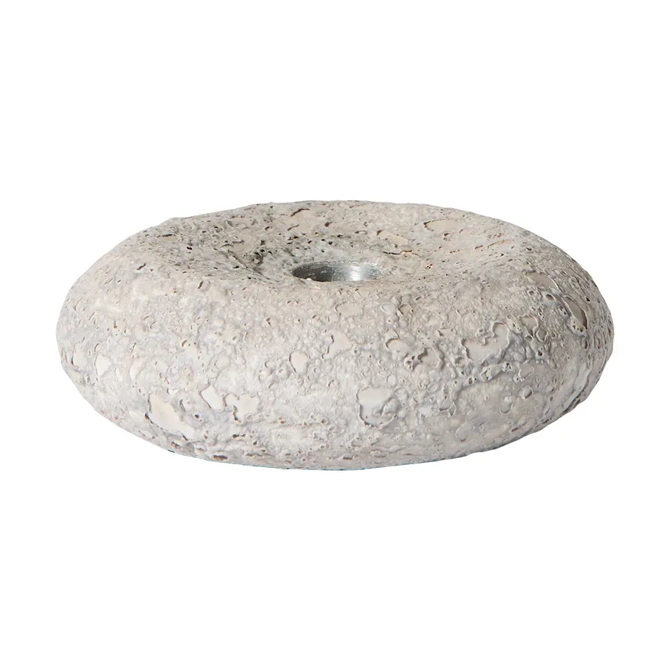 MUUBS Luna Kerzenhalter Grey, Ø13×4,8 cm