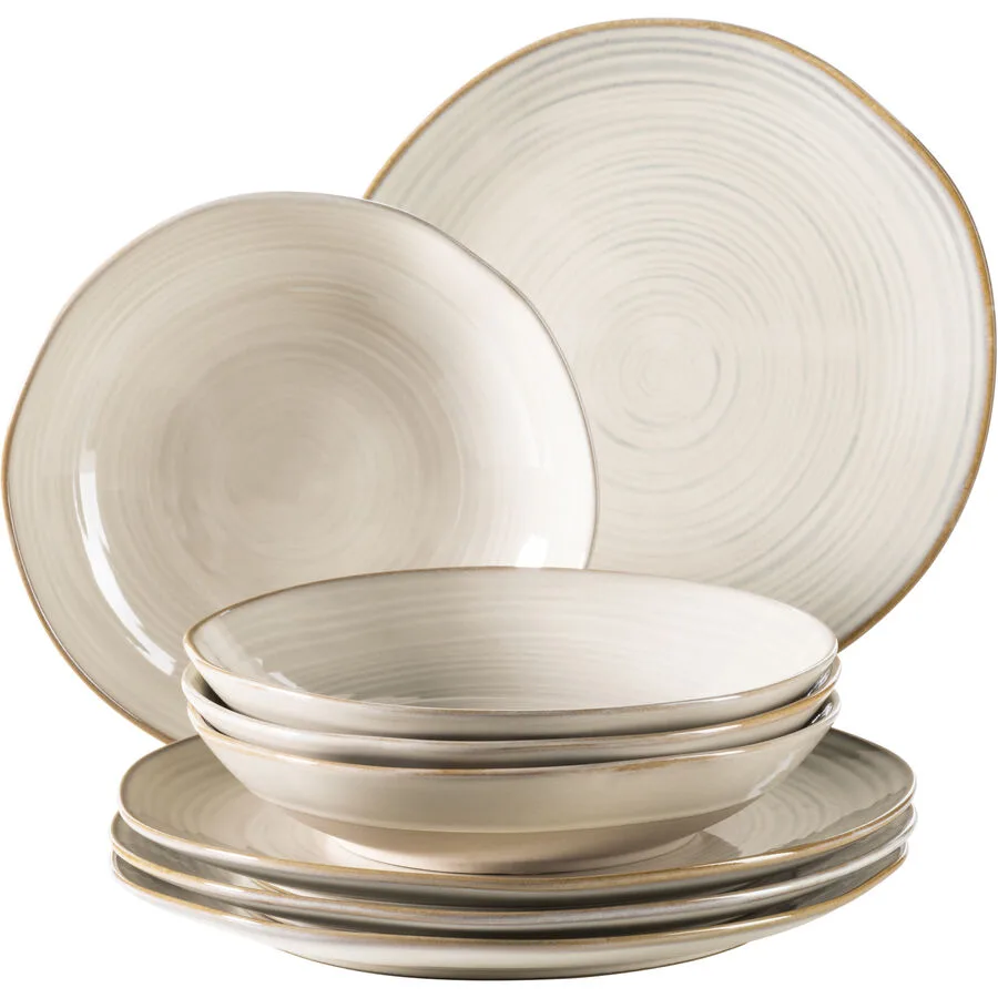 MÄSER Geschirr-Set Nottingham Beige Keramik