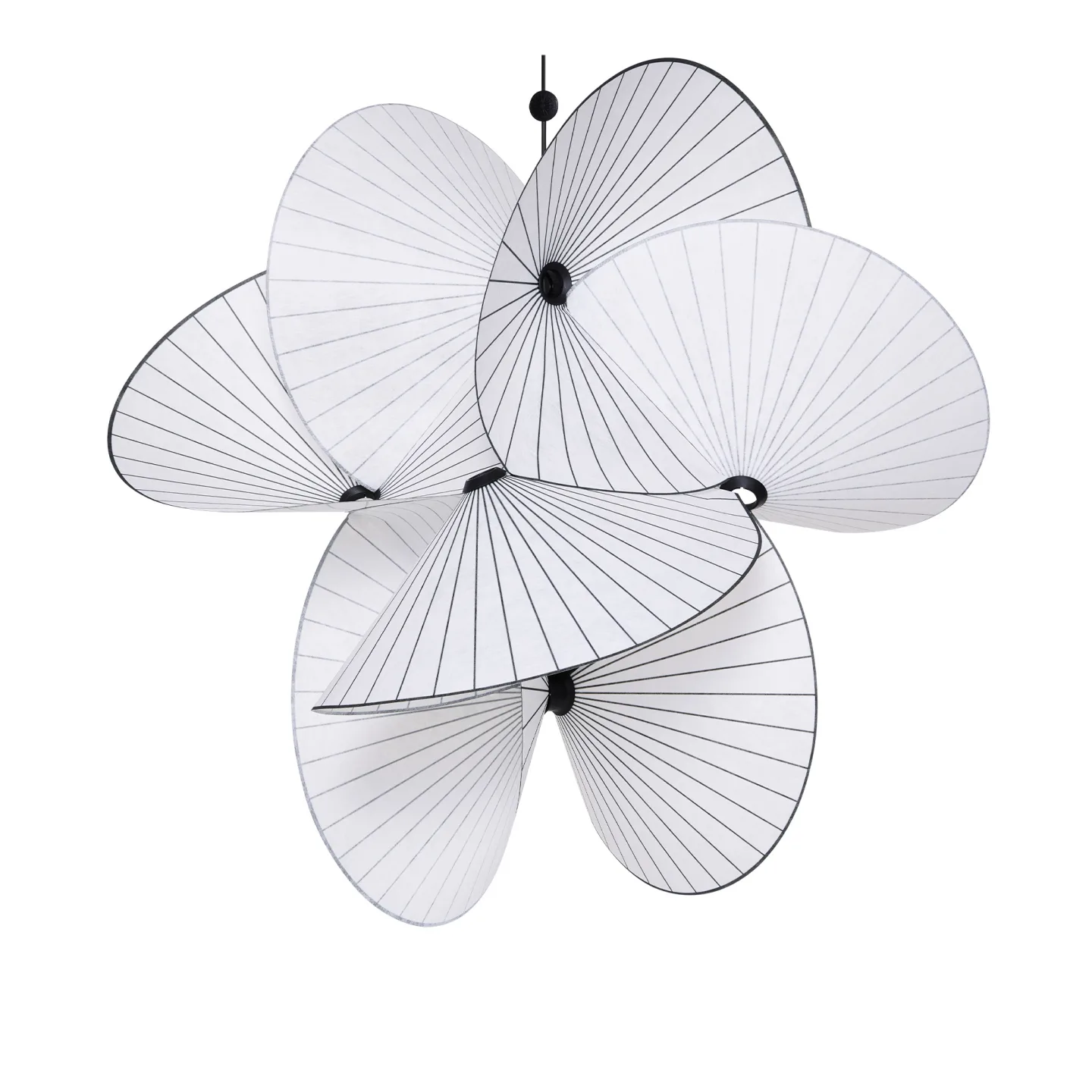 Moooi - Serpentine Light 8 Large - Klusterlampor - Front Design - Vit - Plast