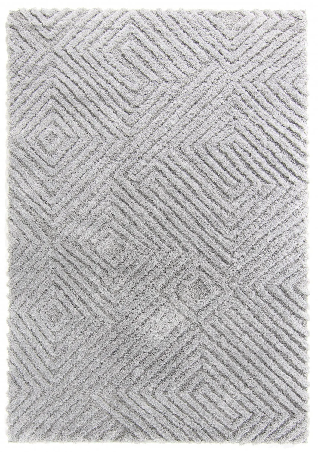 Ryetepper - Monti (grå) (Størrelse: 80 x 160 cm)