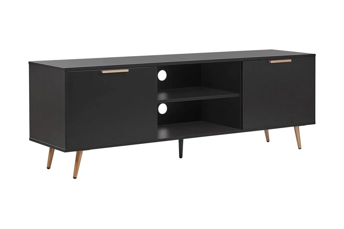 Indio TV-bänk 166x40 cm - Svart