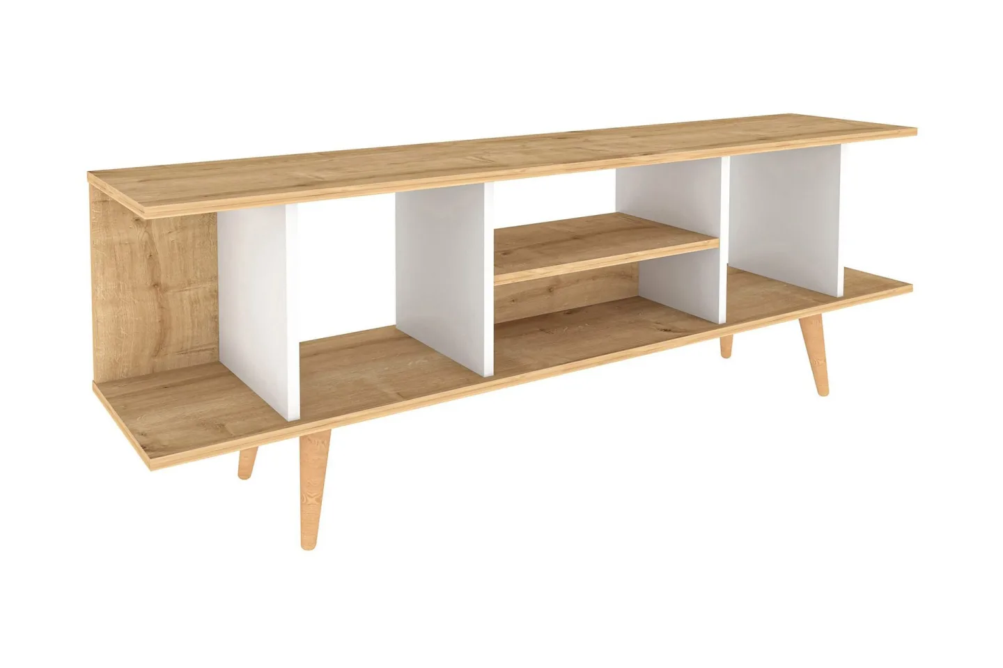 Andifli Tv-bänk 160x38,6 cm - Blå