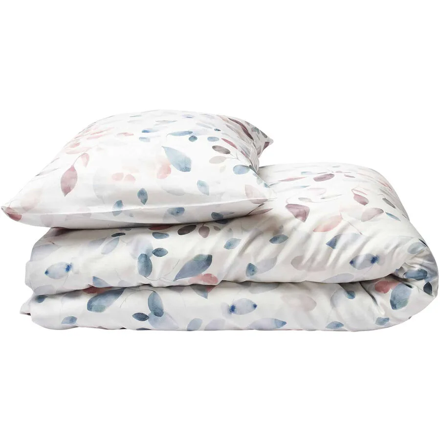 Journey Living Kissenbezug Greina Blau Baumwolle 65 cm 100 cm - Farbe: Ocean - Material: Bio Baumwolle