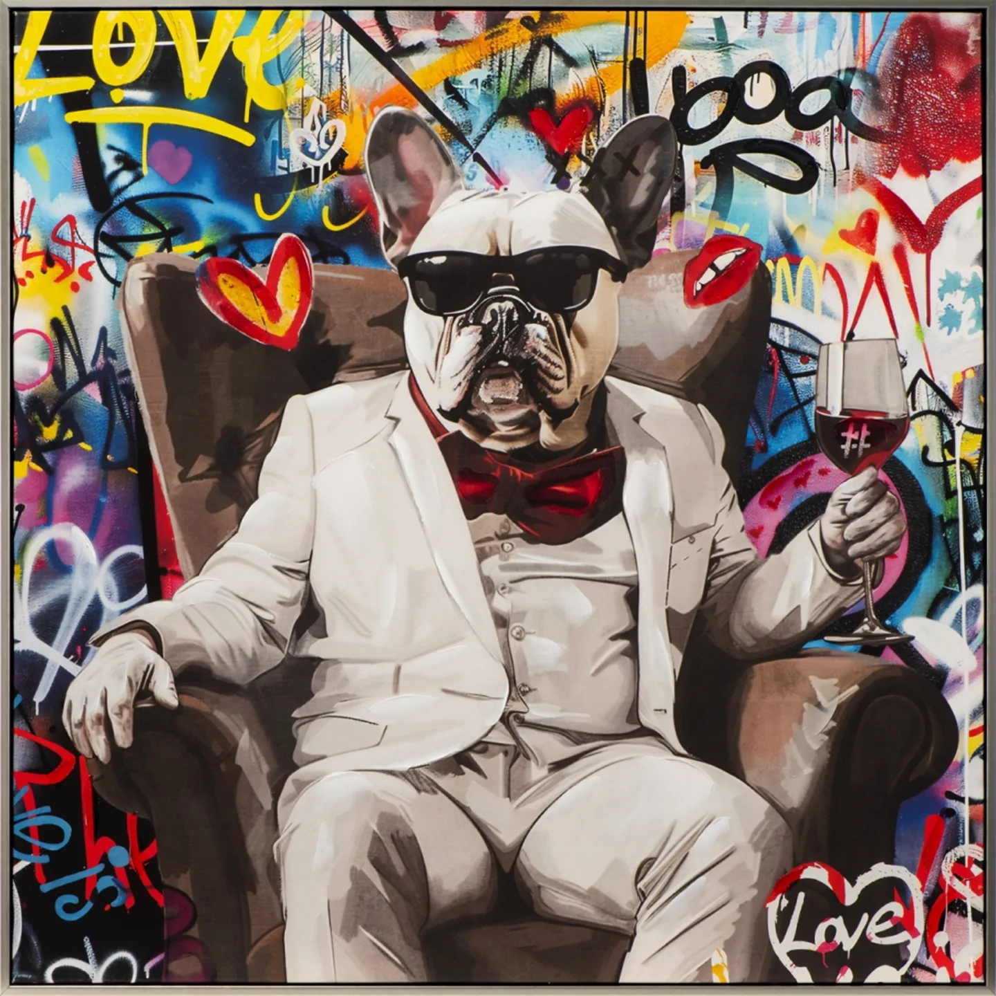 image LAND Bild Cool French Dog | Schubiger Möbel
