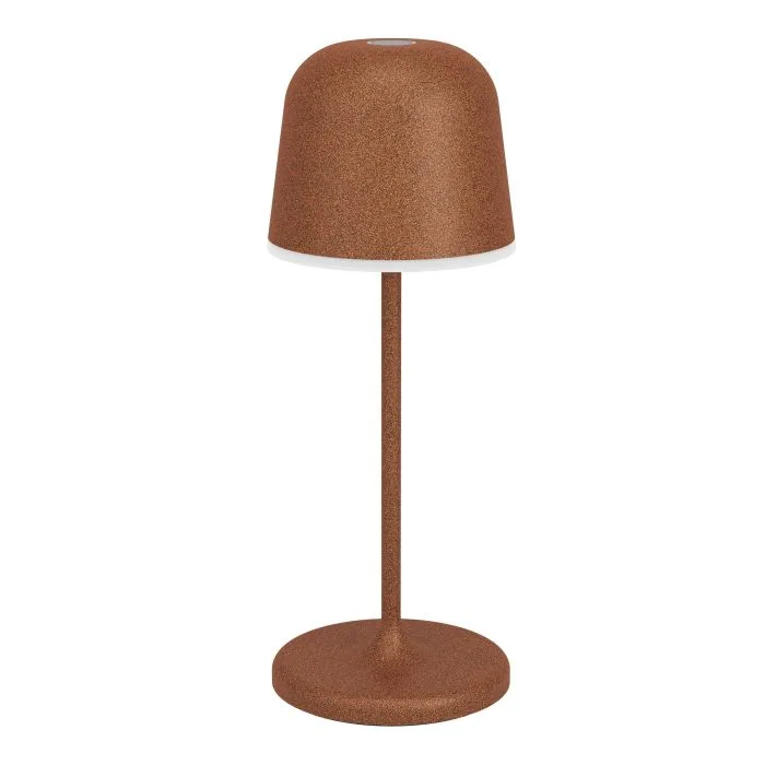 Eglo - Mannera 20cm - Portabel lampa - Rostbrun