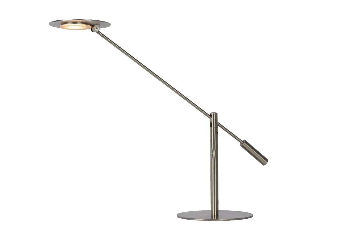 Lucide - Anselmo 50cm - Skrivbordslampa - Krom