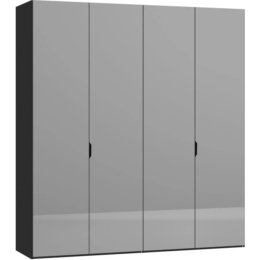 Kleiderschrank Arena Collection nougat Holzwerkstoff B 203 cm - Schweizer Möbelhersteller