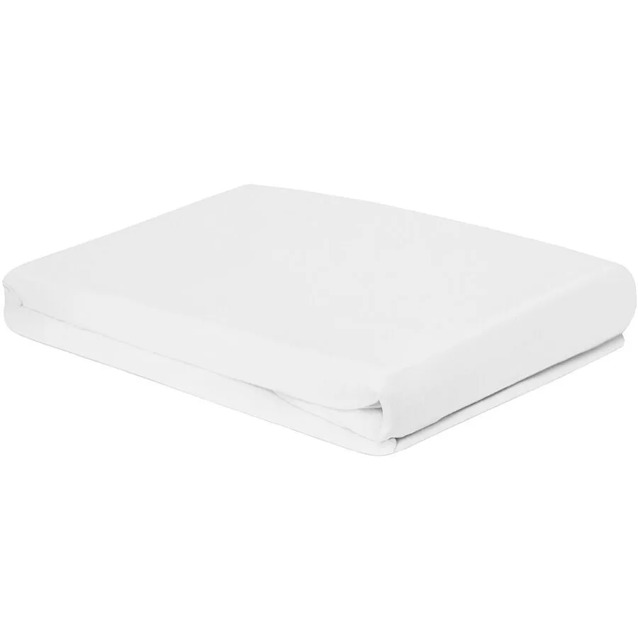 Fixleintuch Pia Weiss Baumwolle 90 cm - Material: 100% Bio-Baumwolle