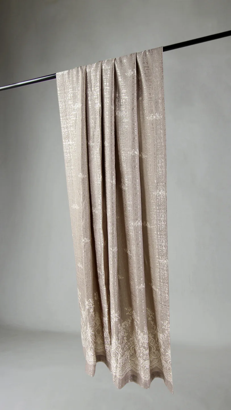 Gardin - Hudson (beige) (Størrelse: 140 x 260 cm)