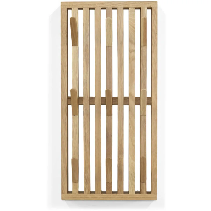 Spinder Design Garderobenleiste Evan nature Eiche H 50 cm