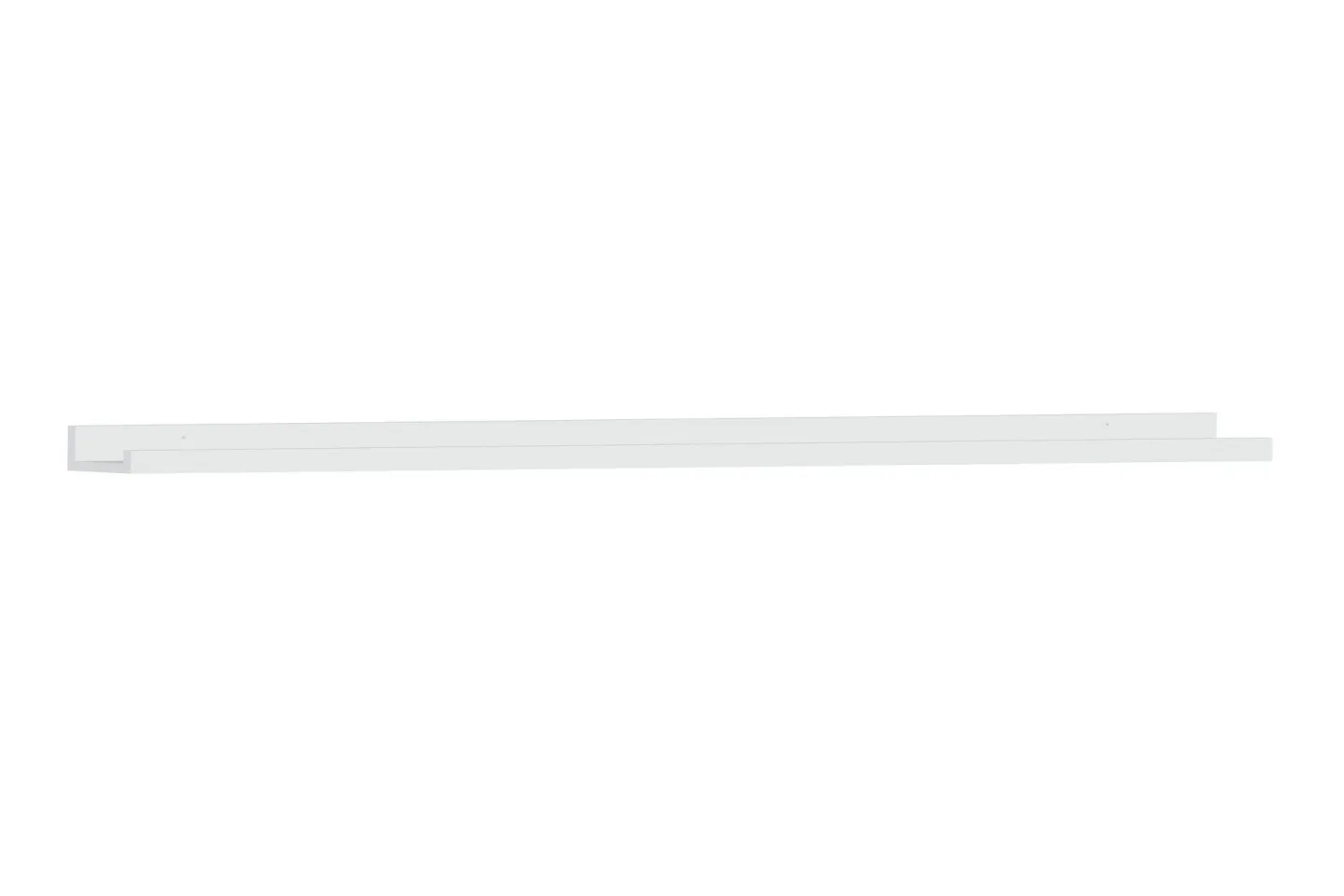 White Shelf Tavelhylla MDF 150 cm - Vit