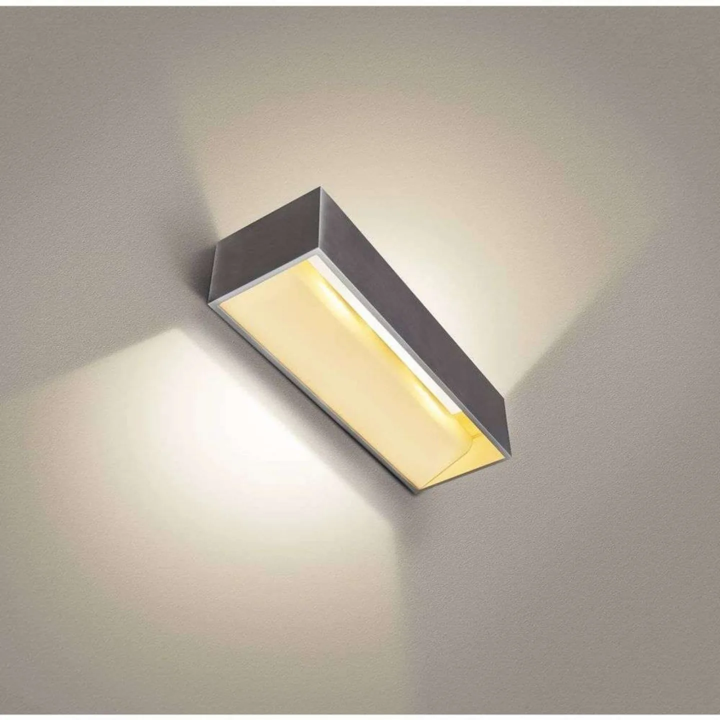 Logs In L Wandleuchte LED Dim. Aluminium/White - SLV - Wohnzimmer