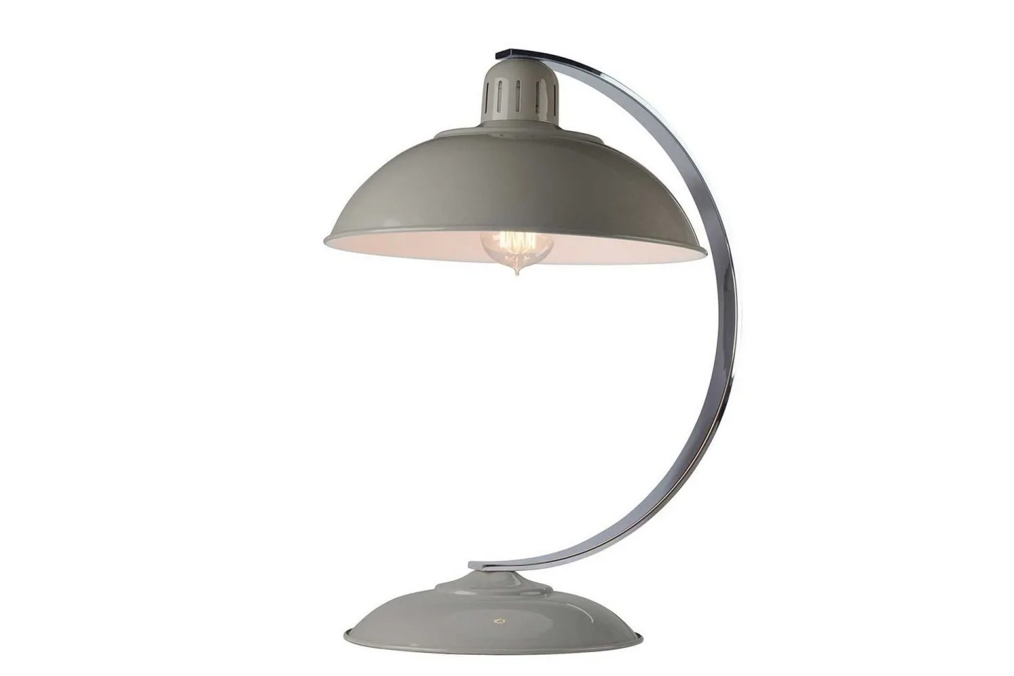 Elstead Lighting - Franklin 46cm - Bordslampa - Grå