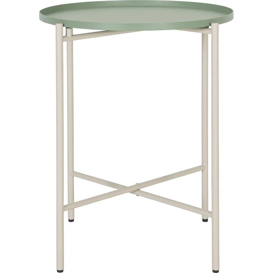 Beistelltisch Kim Grün Metall 40 cm