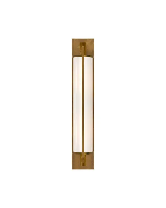Keeley Tall Pivoting Sconce Antique Brass