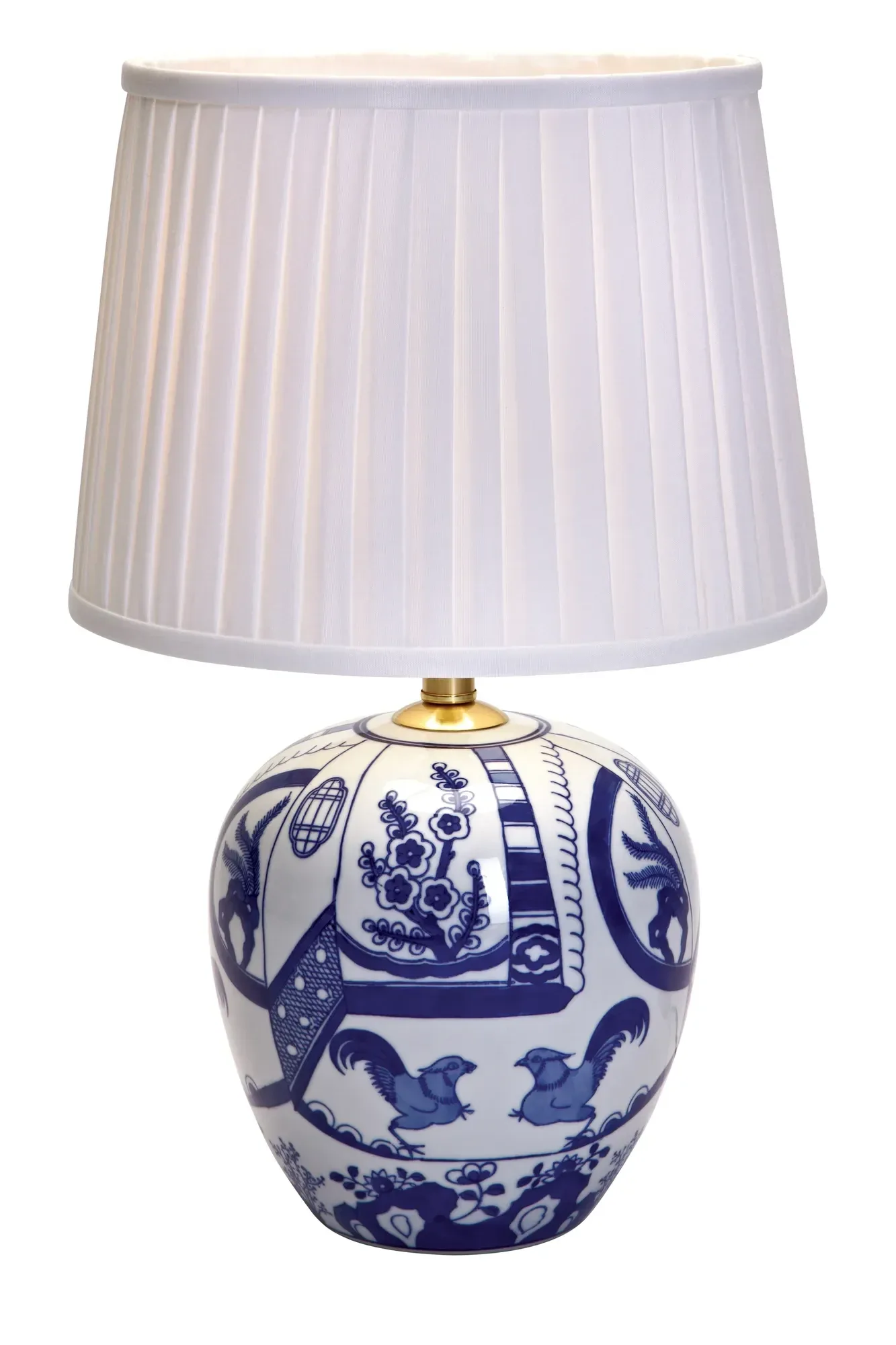 Göteborg Tischlampe Blau 48 cm