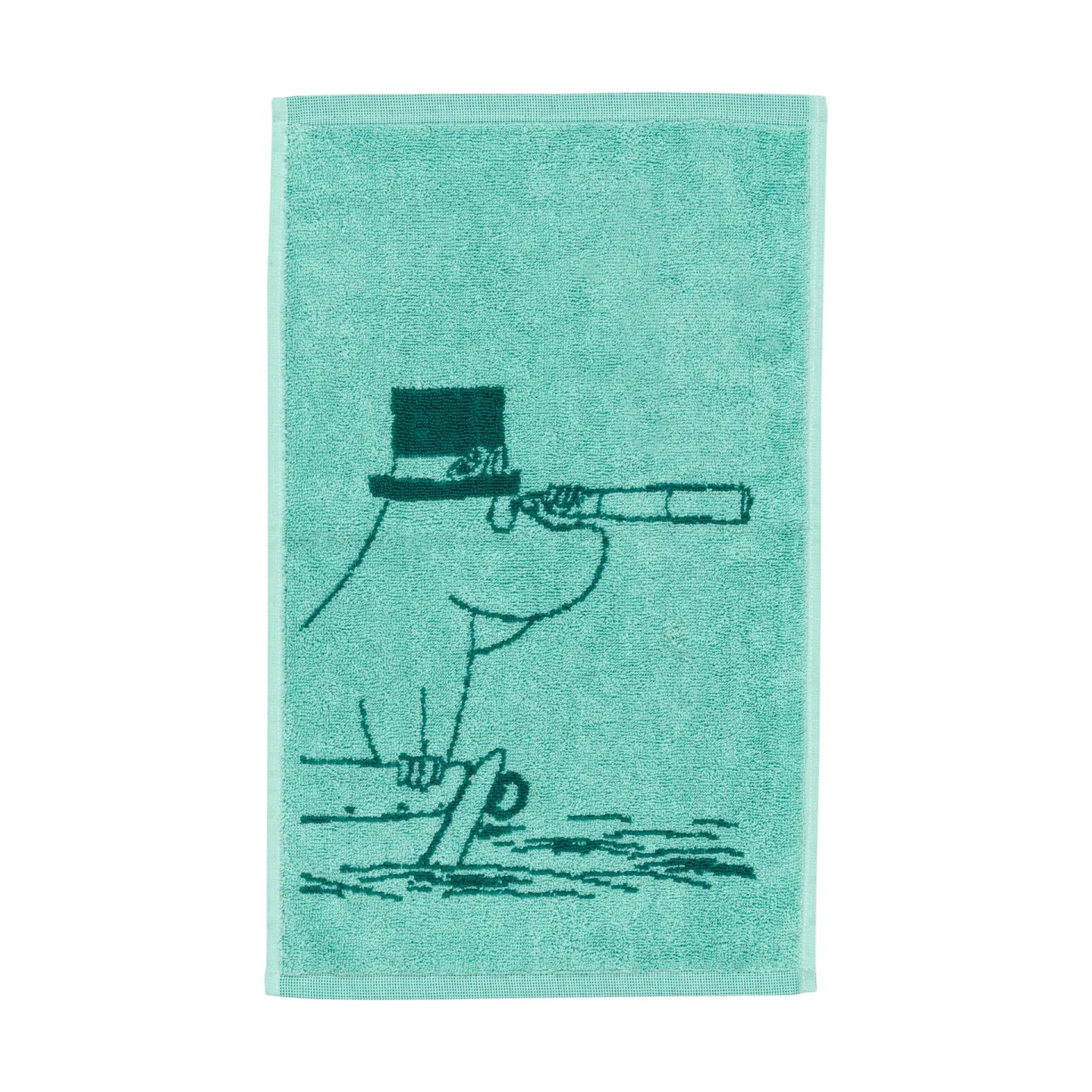 Moomin Arabia Mumin Handtuch 30x50cm Muminpappa blaugrün