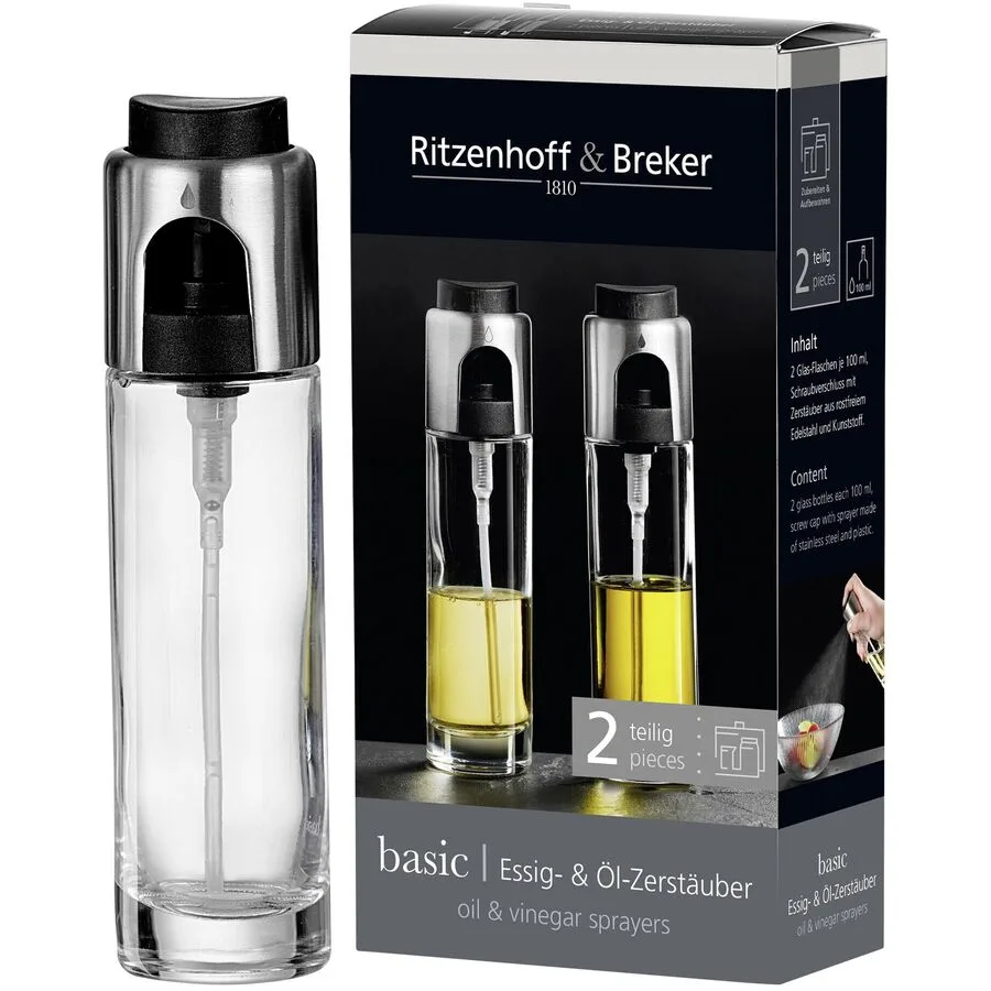 Gewürzbehälter Basic Glas Set