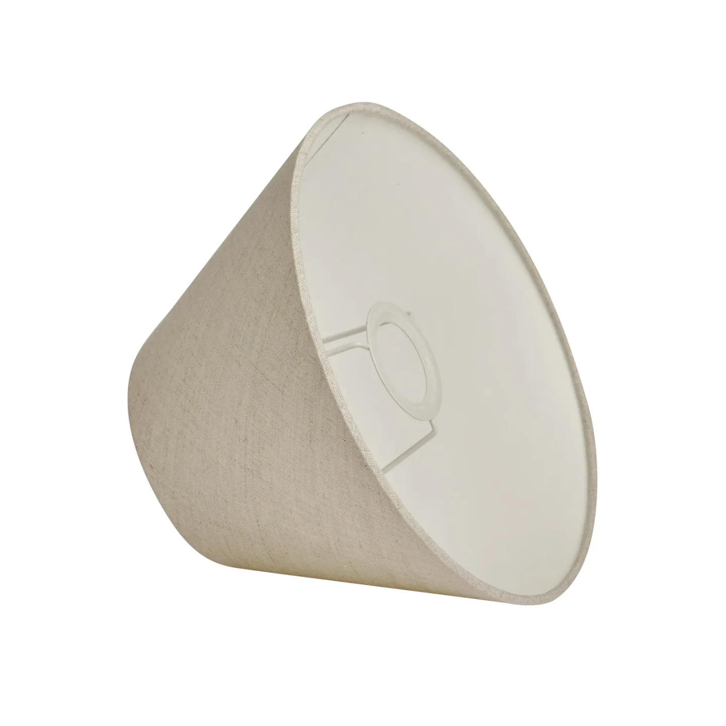 Basic wide lampeskjerm, beige, Ø 25 cm – Watt & Veke Watt & Veke - Design - Stoff / Tekstil