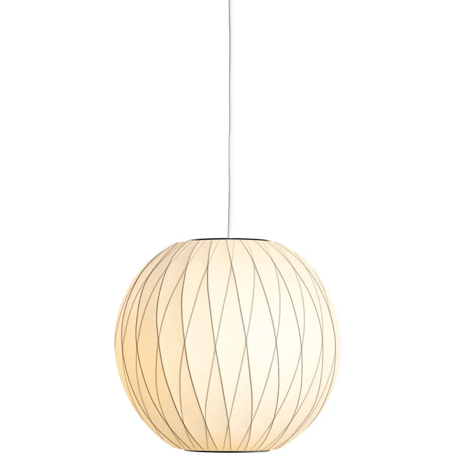 Nelson Ball Crisscross Bubble Hängelampe Ø33cm Herman Miller HAY - Esszimmer - Kunststoff