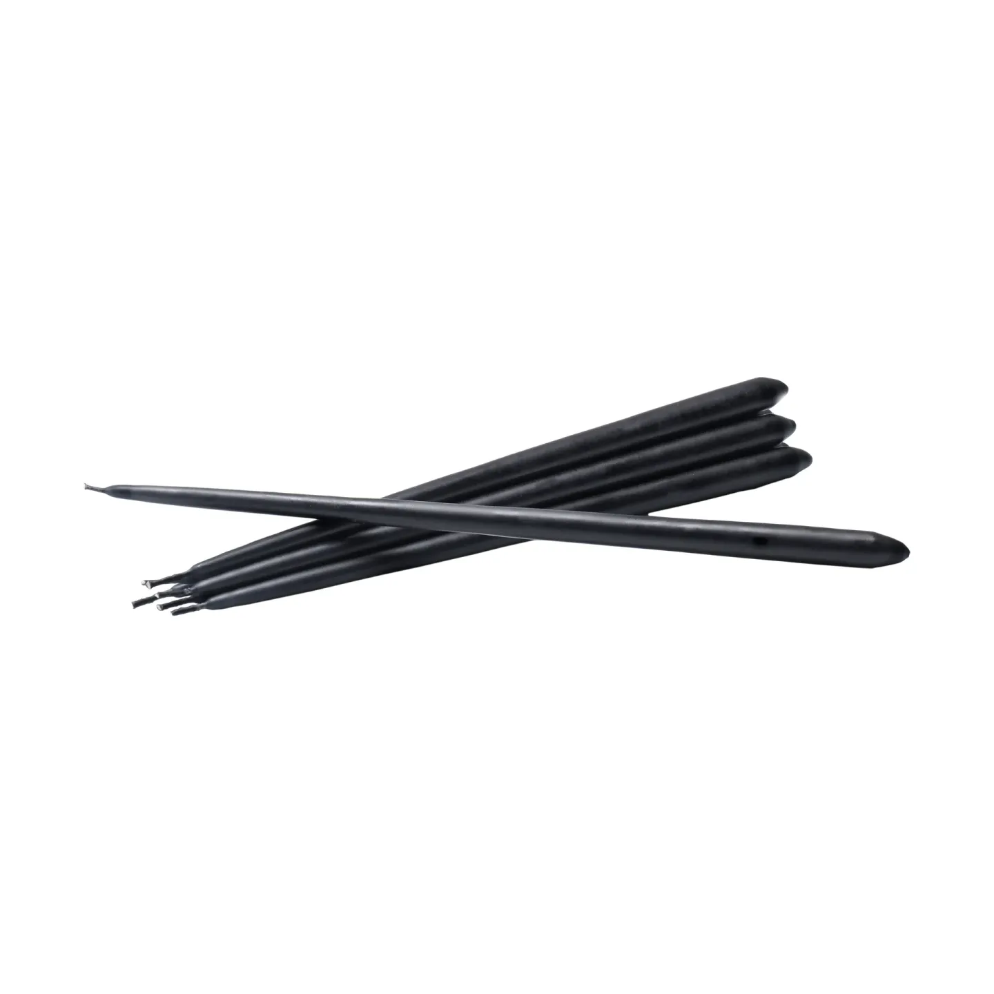 STOFF Nagel STOFF Nagel kegelförmige Kerzen von ester & erik 6er-Pack Black