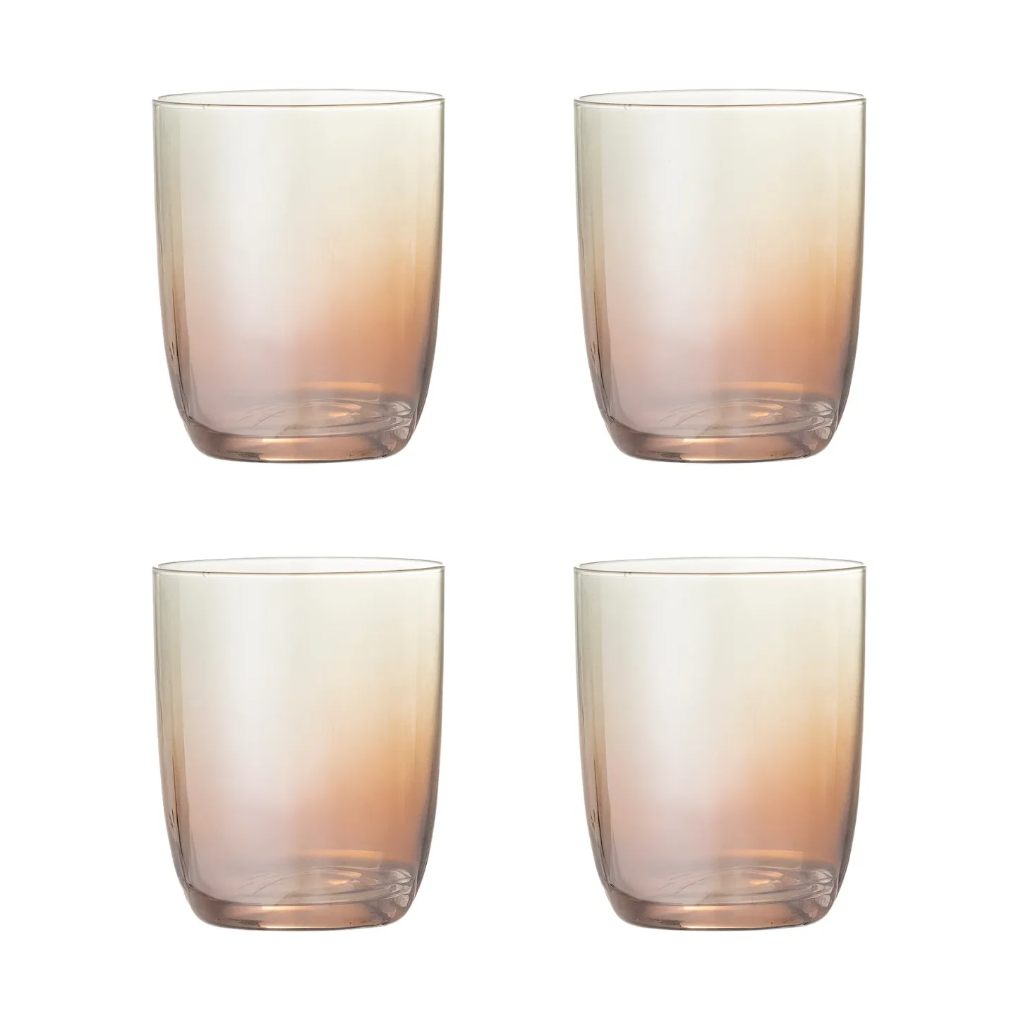 Bloomingville Aston Trinkglas 4-teilig Bronze
